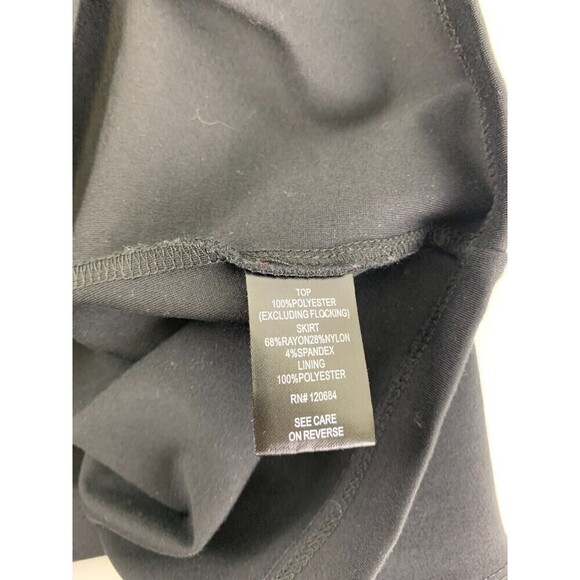 Torrid Blouse Pencil Dress Black Cap Sleeve V-Neck Blouson Sheath Women Plus 3X - Picture 11 of 12